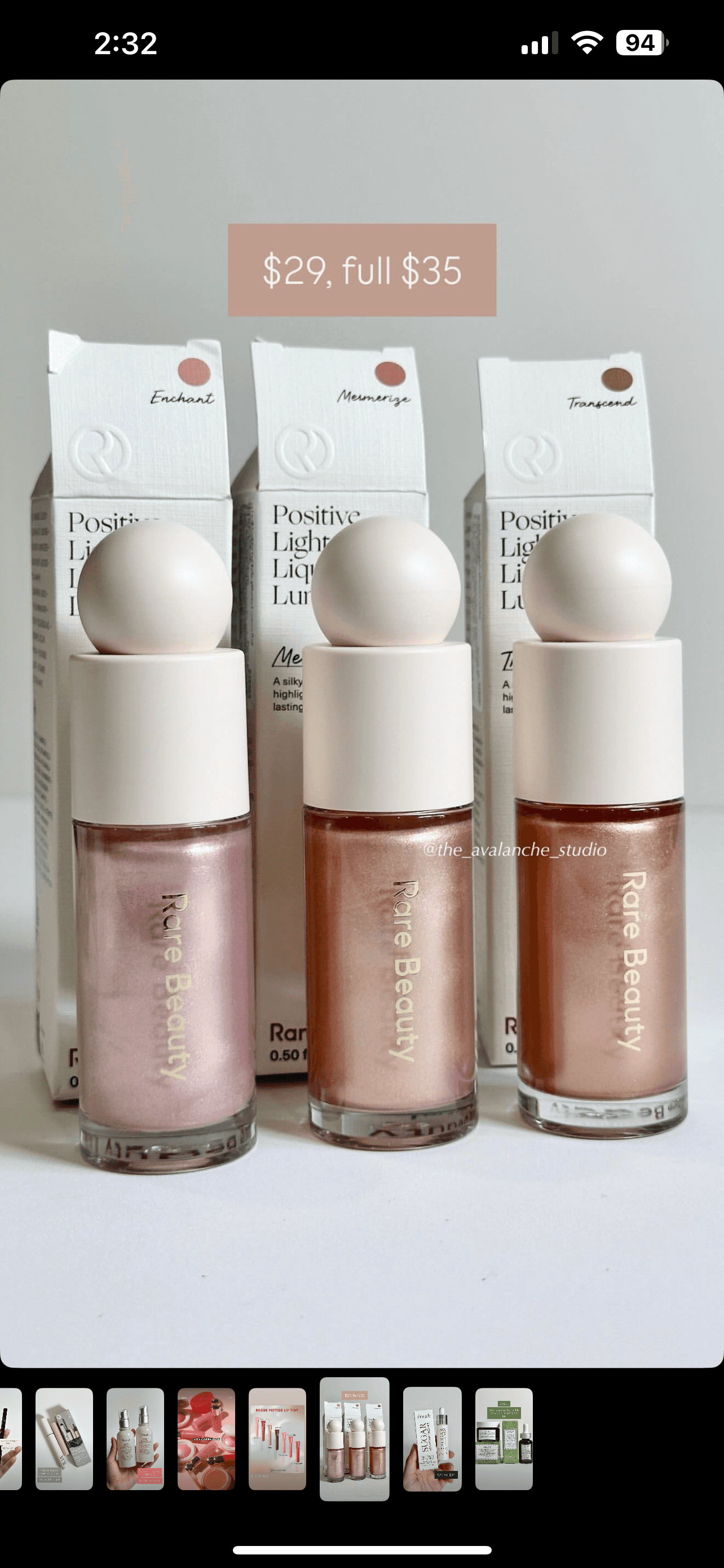 Rare Beauty Highlight 