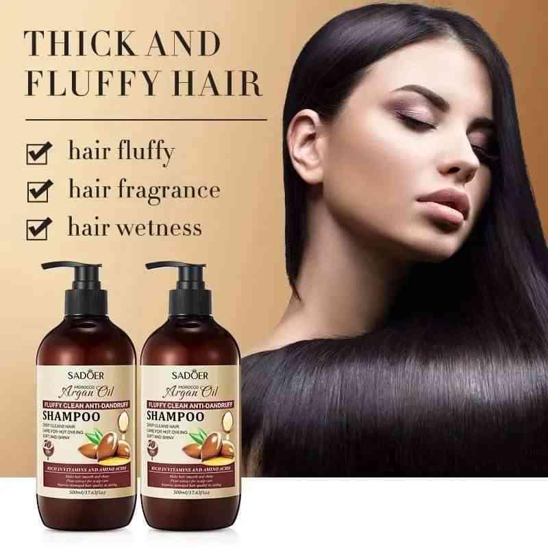 សាប៊ូ(កក់-បន្ទន់)សក់Argan Oil
