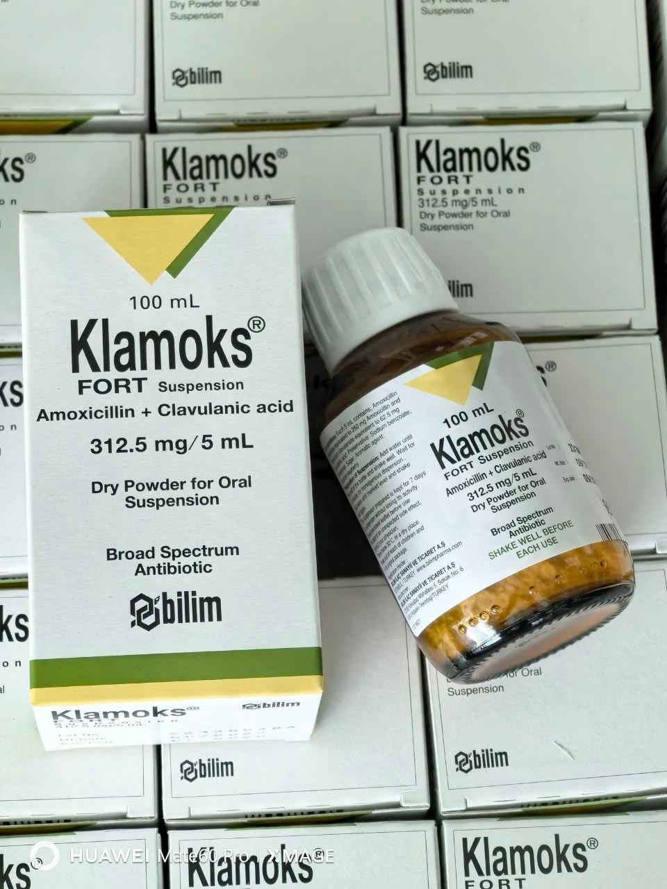 KLAMOK 312  100ml Expired:09/26