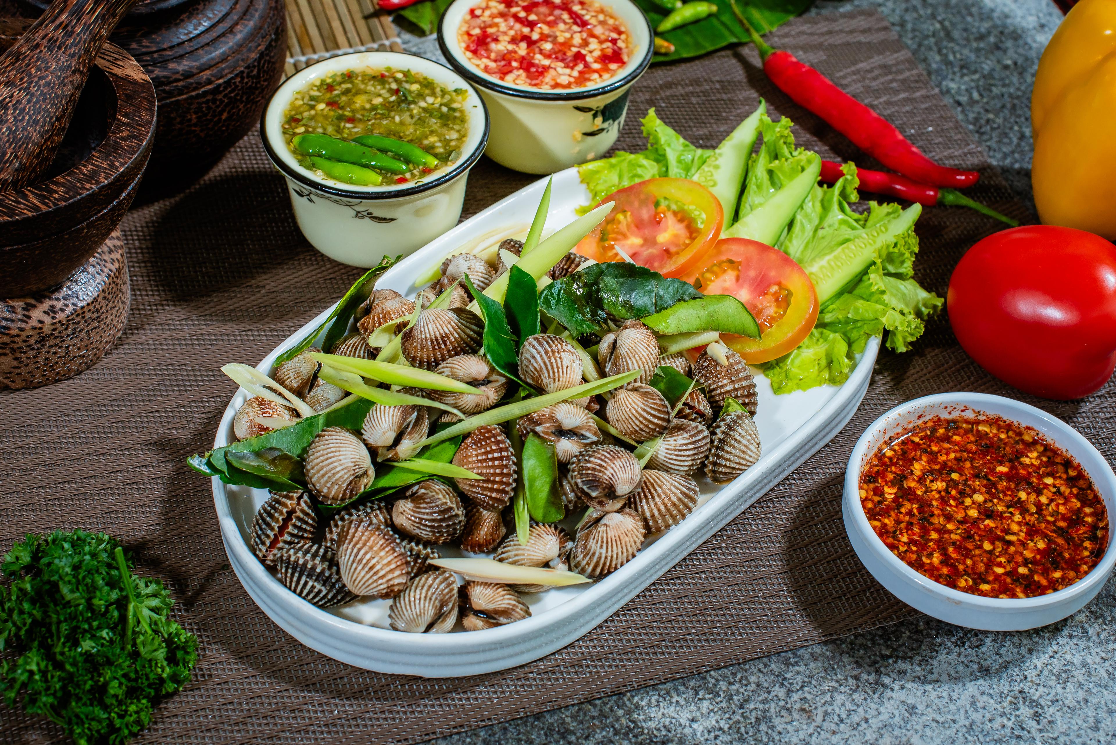 ងាវស្រុះ Boiled clam 水煮蛤蜊