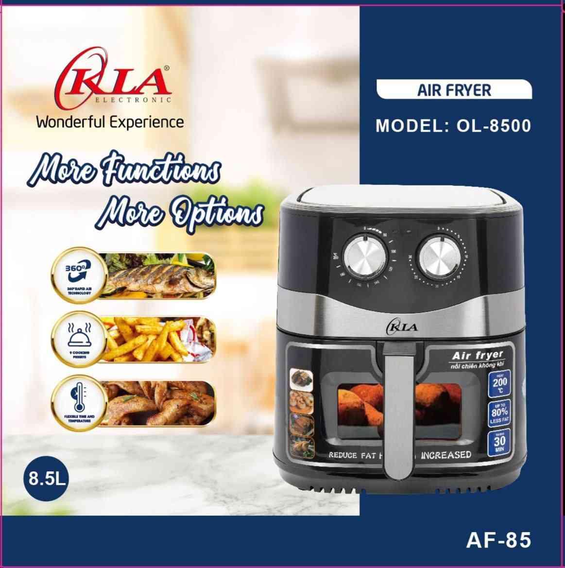 Air Fryer 8.5L មួល ប៉ូតុង 