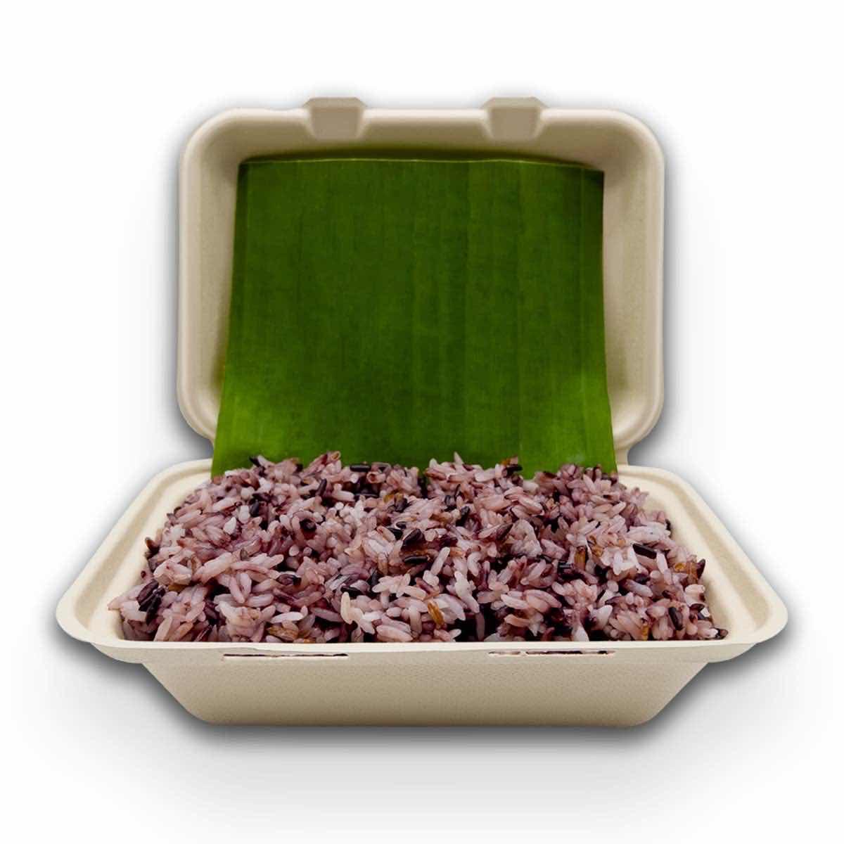 បាយសម្រូបចំហ៊ុយ (Steamed Brown Rice)