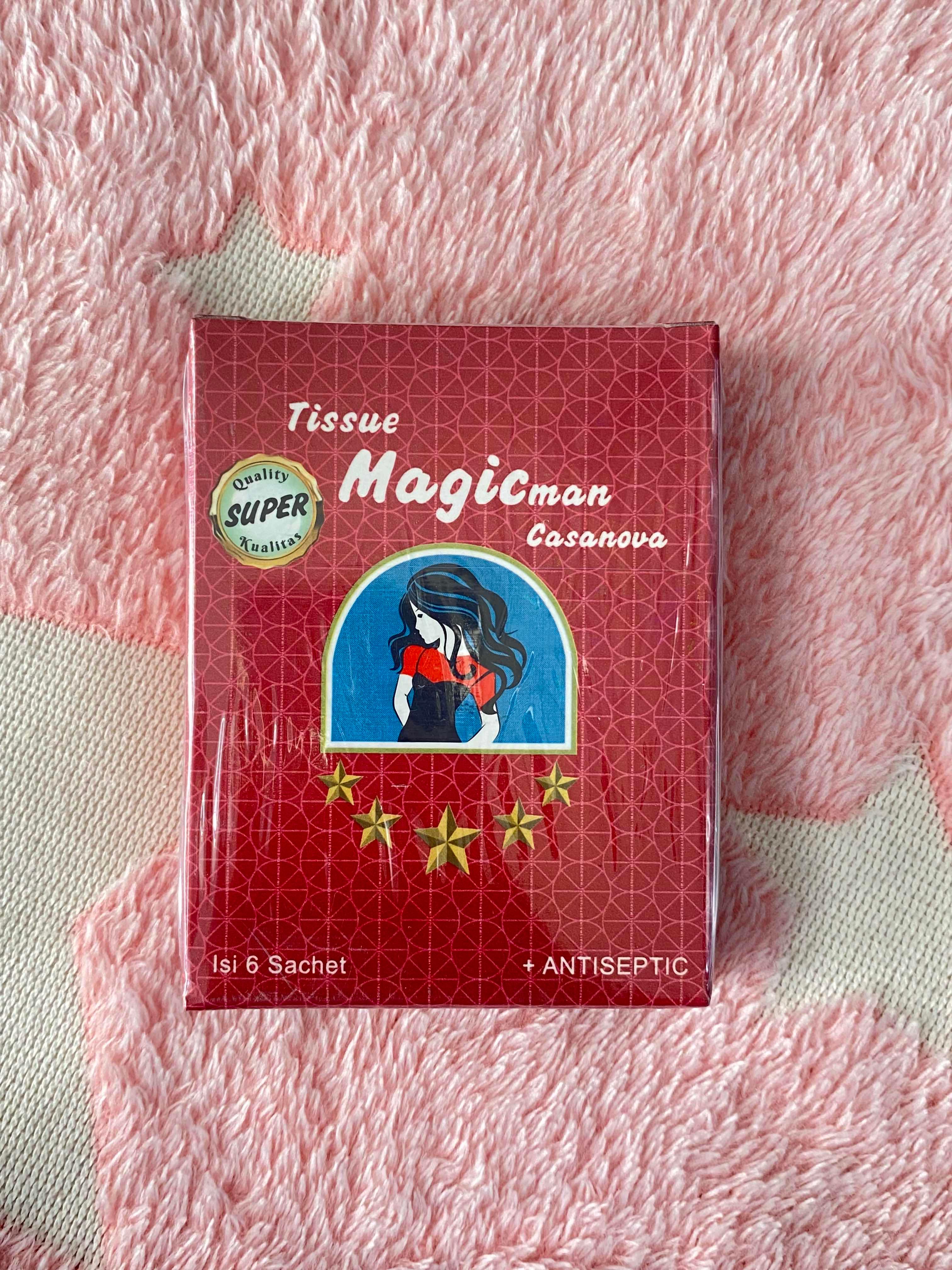 Tissue magic red
