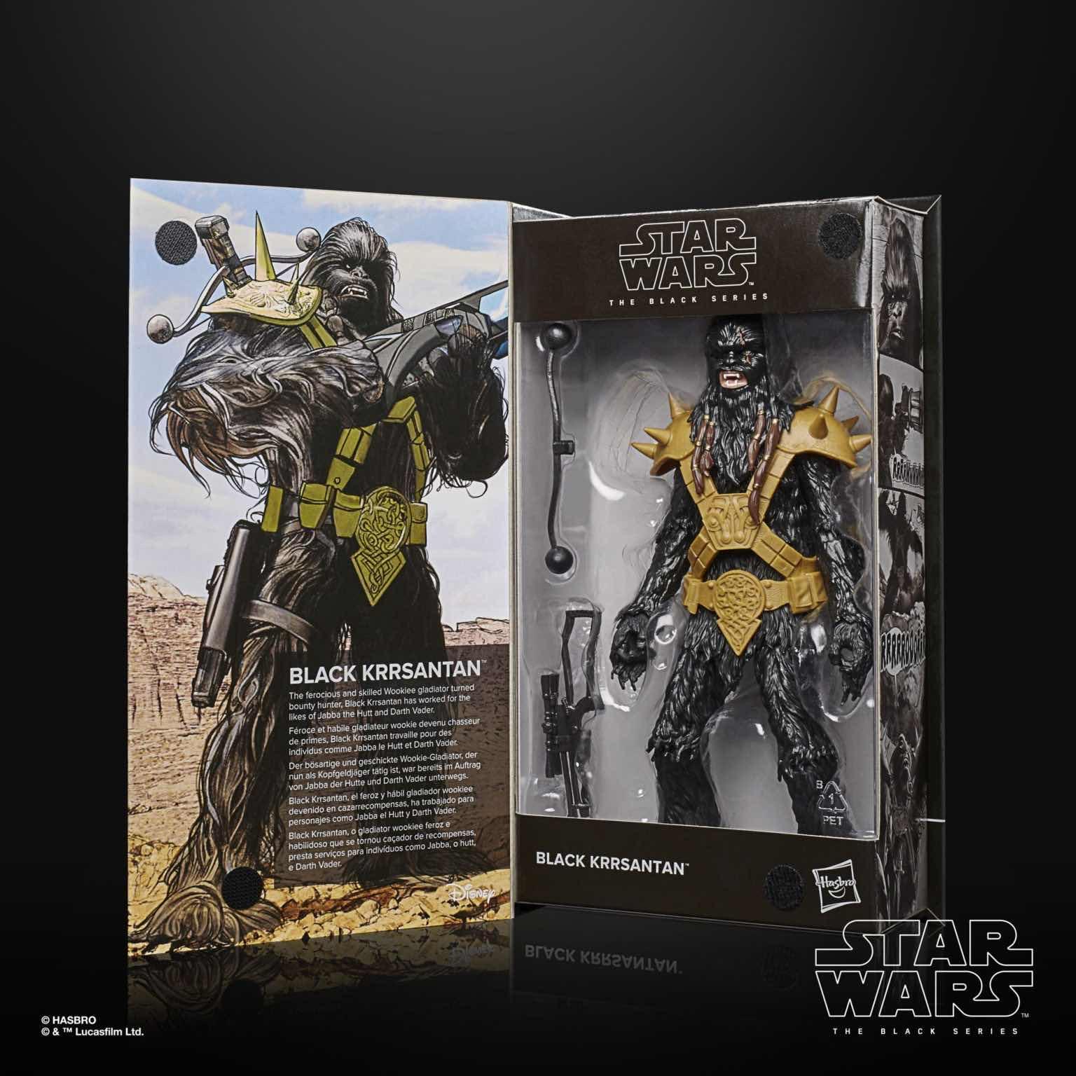 Hasbro Star Wars The Black Series Black Krrsantan 6-in Scale Action Figure