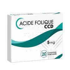 Acide Folique 5mg 20 tab