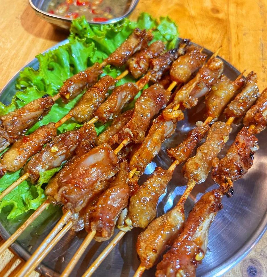 សរសៃកែងមាន់អាំង