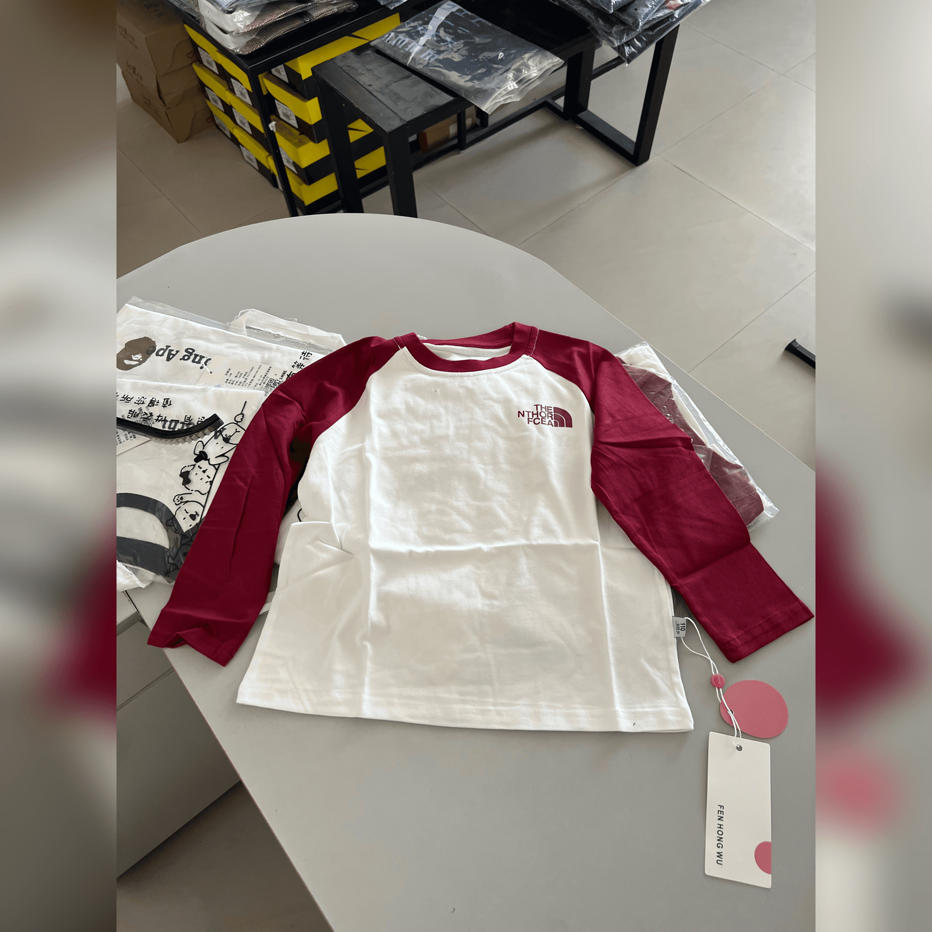 T shirt ដៃវែងក្មេងប្រុស (0328)