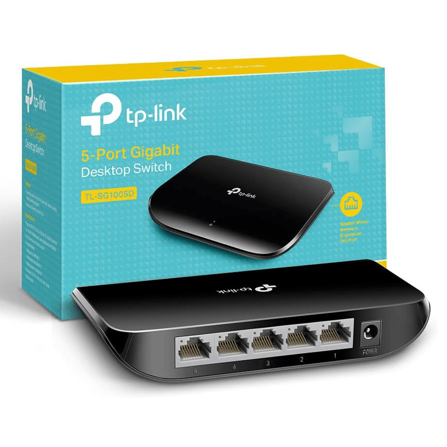 Switch TP-LINK 5 Ports Gigabit TL-SG1005D