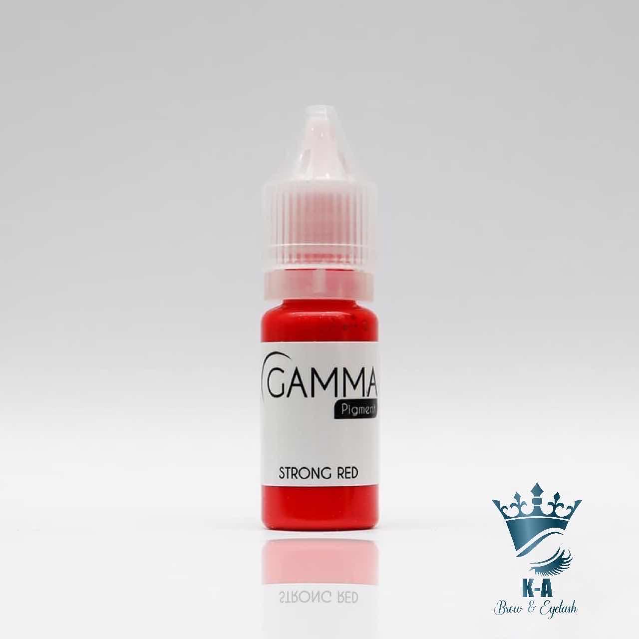 ទឹកថ្នាំ​បបូរ​មាត់​  Gamma Strong-Red