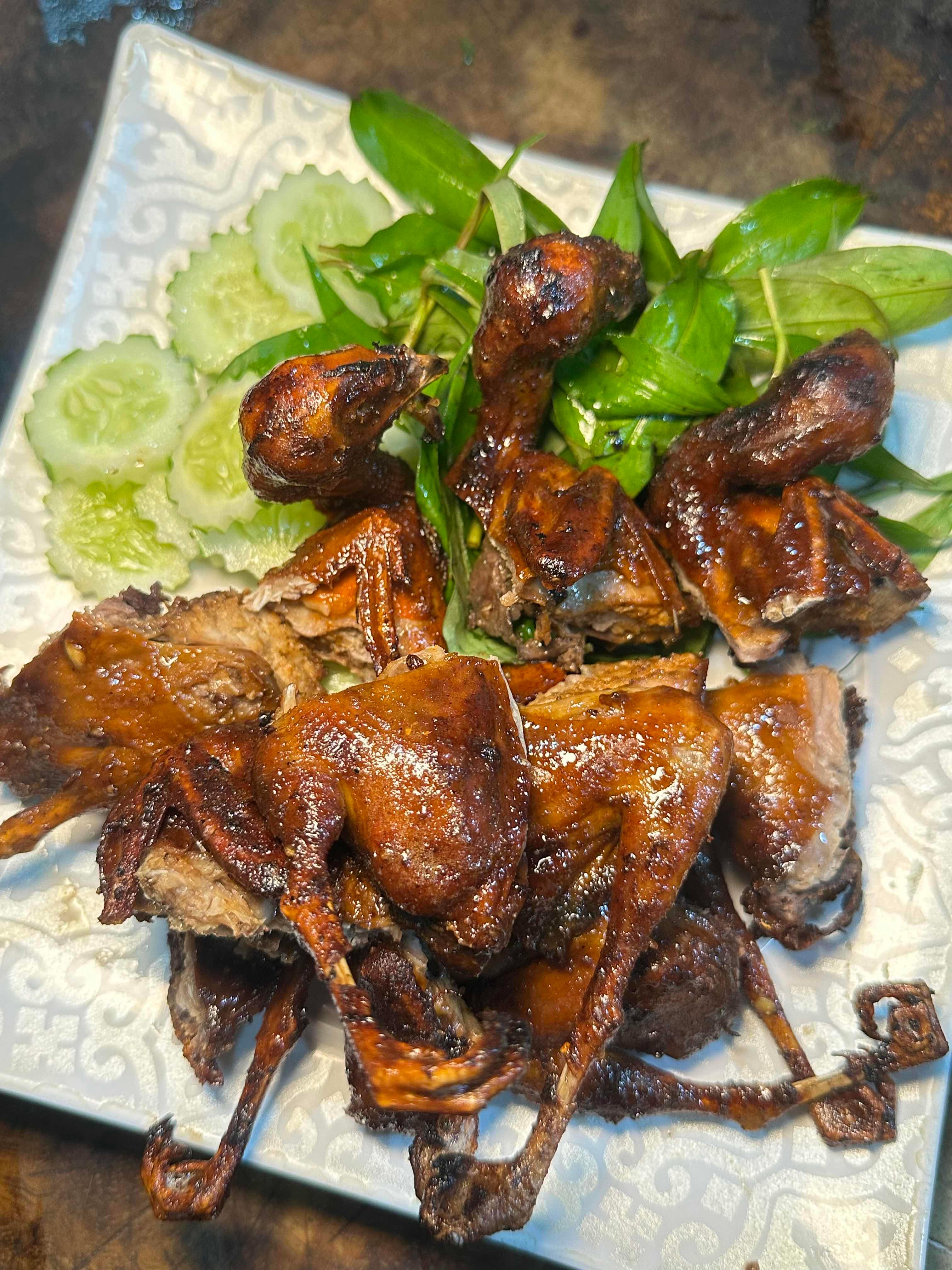 គ្រួចអាំង ទឹកឃ្មុំ 