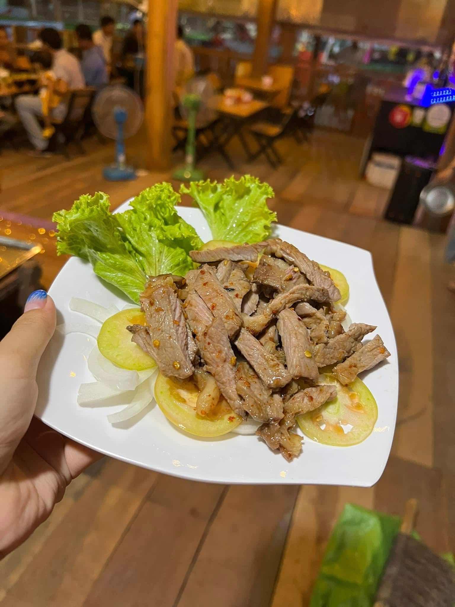 សាច់គោអាំង ទឹកម្រេច
