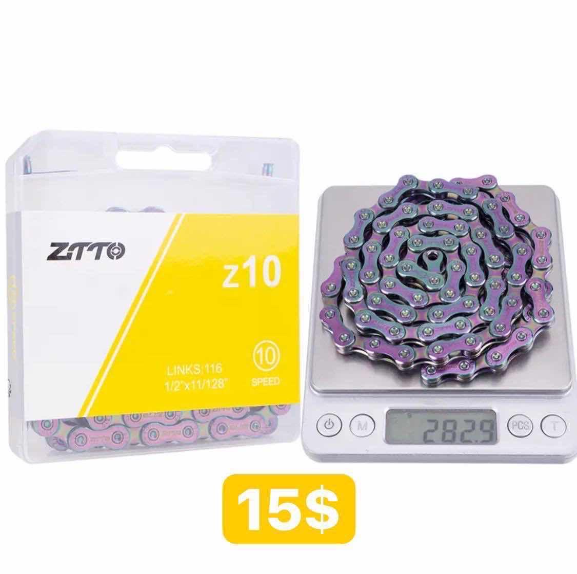 ច្រវ៉ាក់ ZTTO ៧ព័ណ 10លេខ