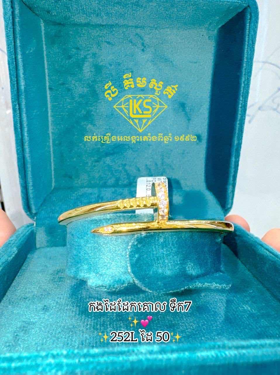 កងដៃ ប្លាទីនទឹក7