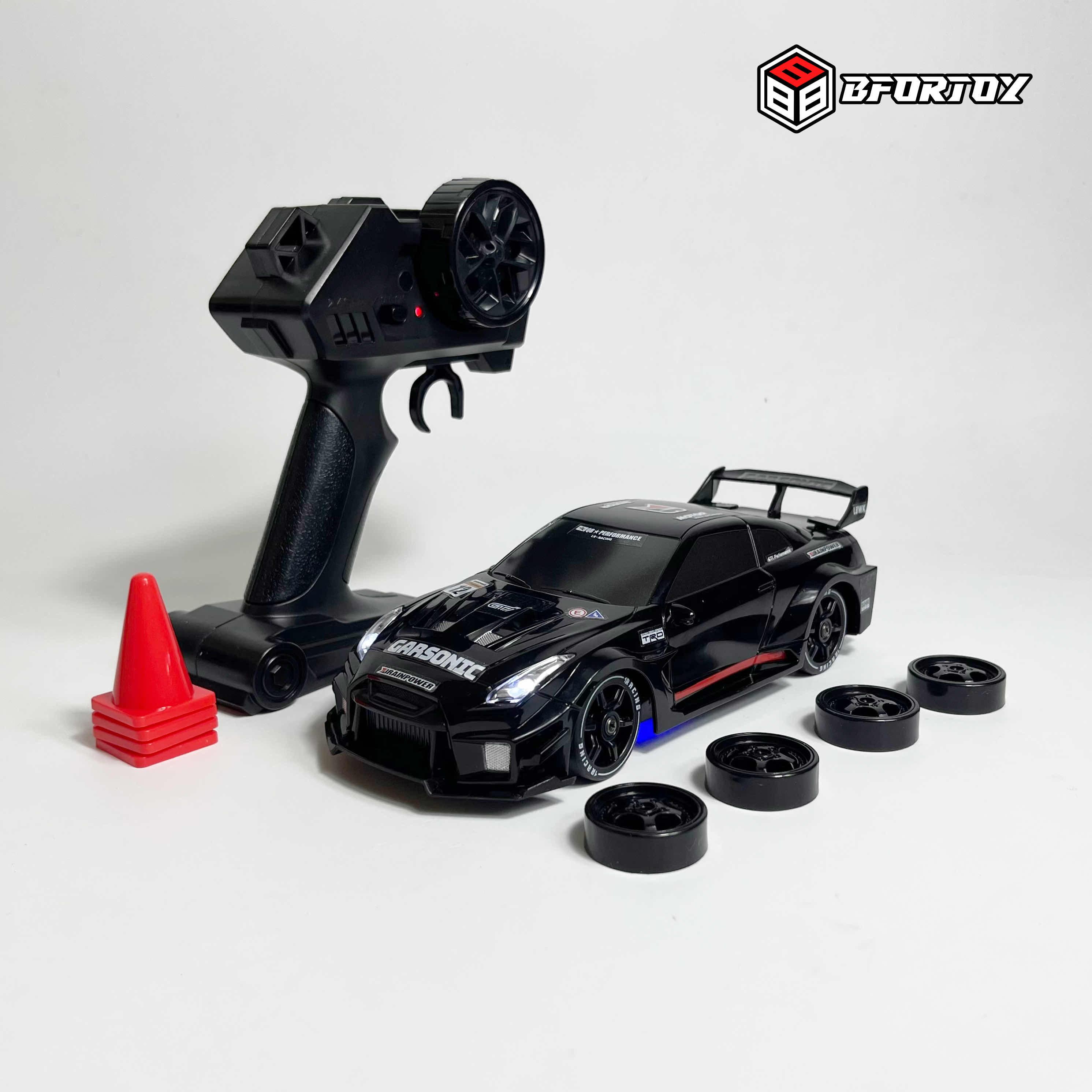 ឡានបញ្ចា Drift Rc ទំហំ 1/24 - Nissan GTR R35
