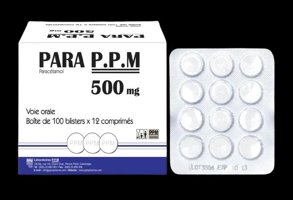 PARA PPM B/100x12 Expired:12/26  ប្រអប់