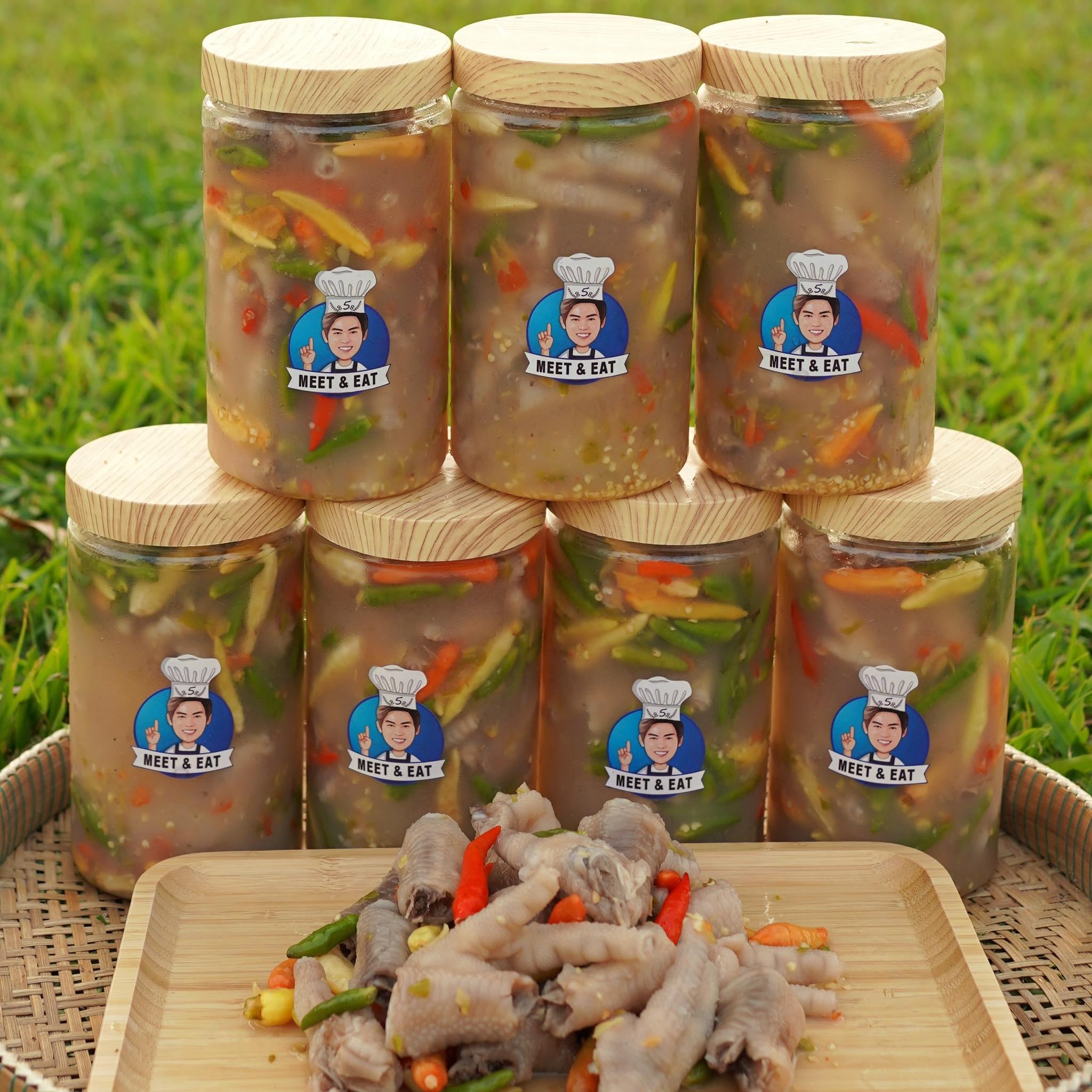 ជ្រក់ជើងមាន់បែបចិន