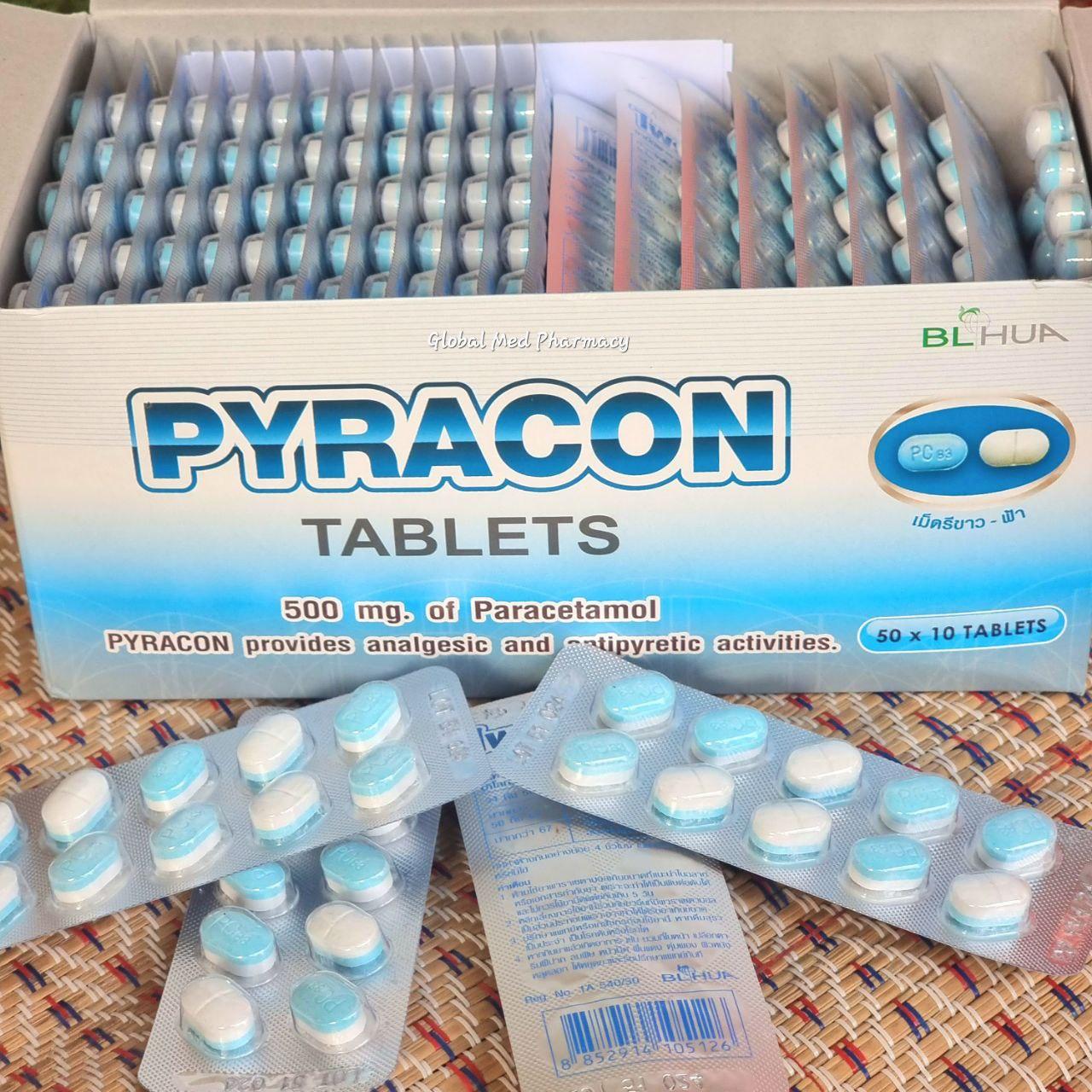 PYRACON B/50x10 Expired:06/25 ប្រអប់