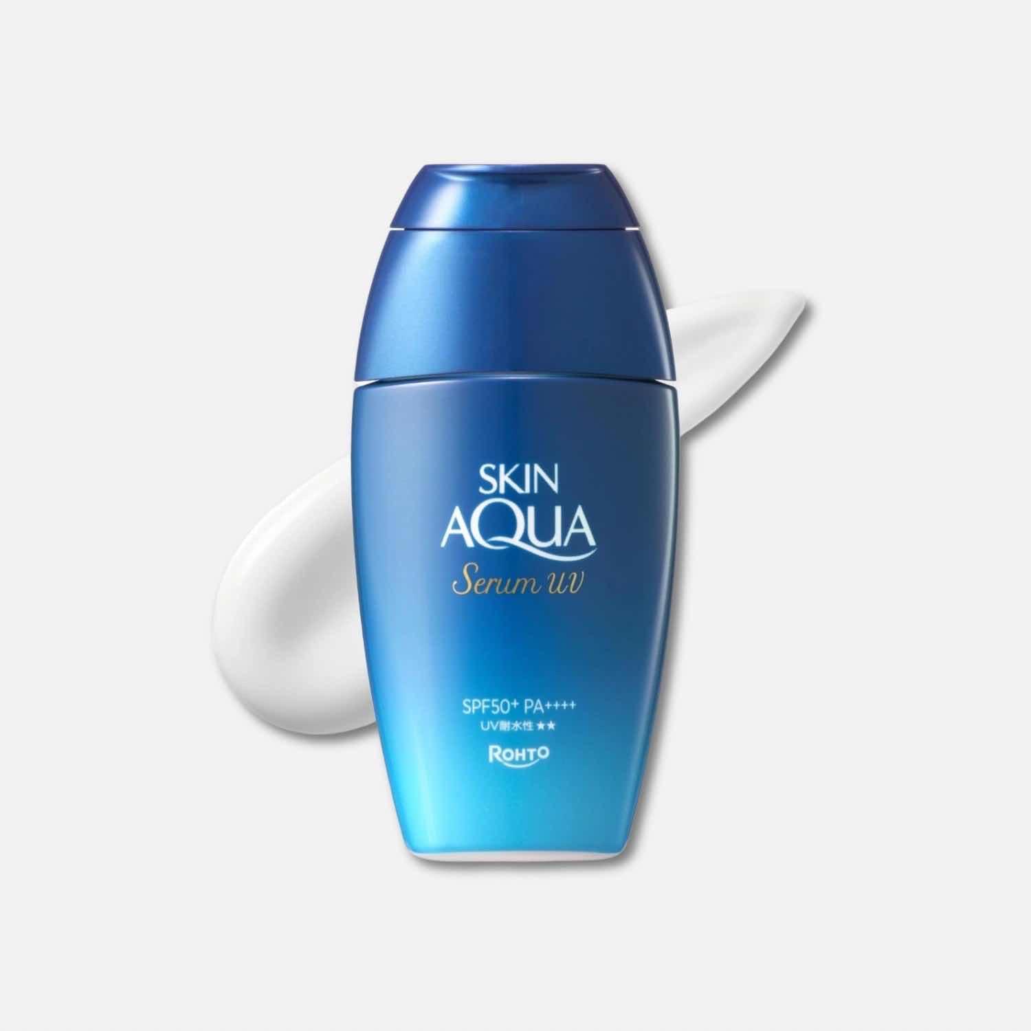 Rohto - Skin Aqua Hyaluronic Serum UV Sunscreen Gel SPF 50+ ( 70g ) 