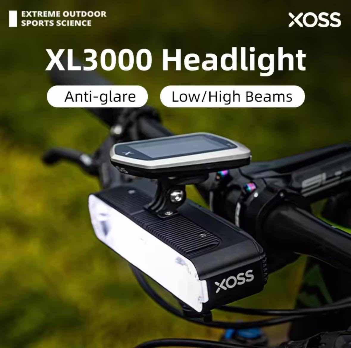 ភ្លើងមុខ XOSS 3000lm