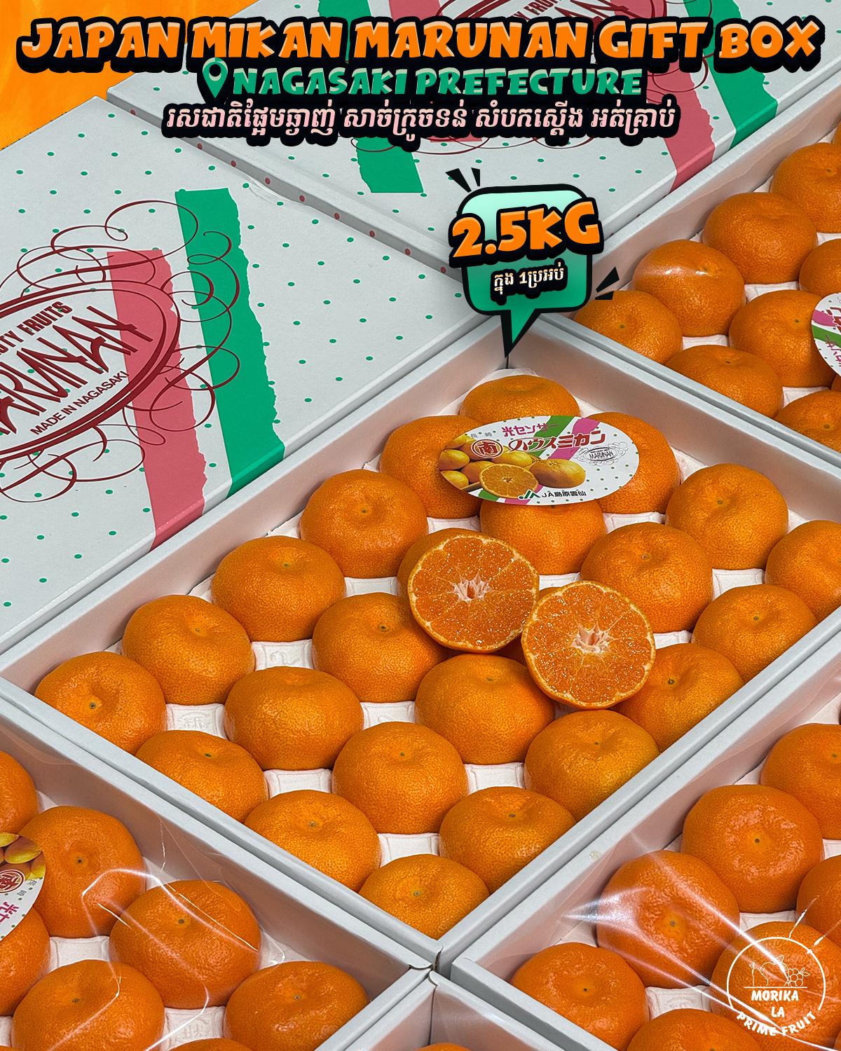 Japan Marunan Milan Gift Box 🍊🇯🇵✨