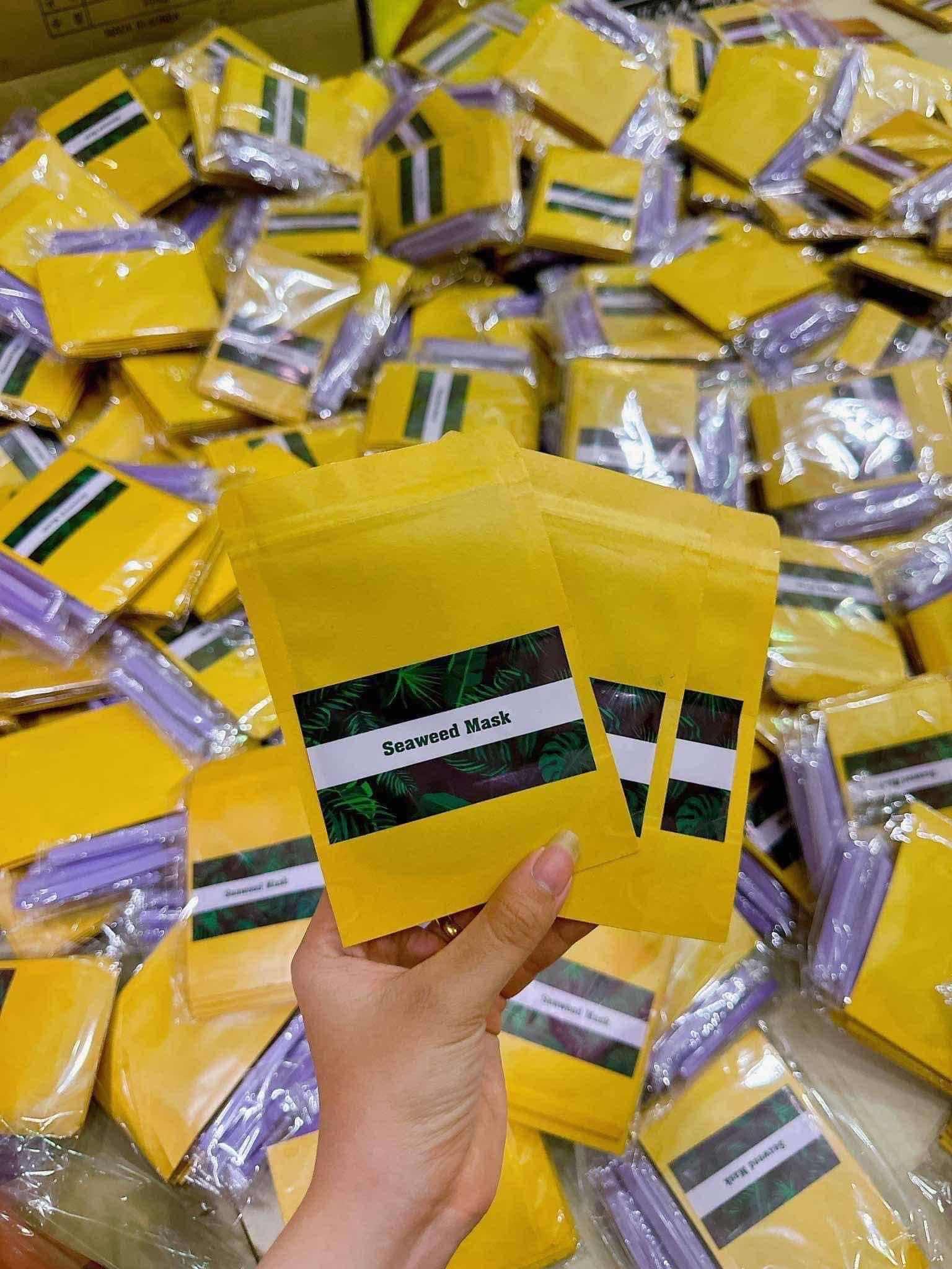 សុីវីតម៉ាស seaweed mask (កំប៉ុង , កញ្ចប់)