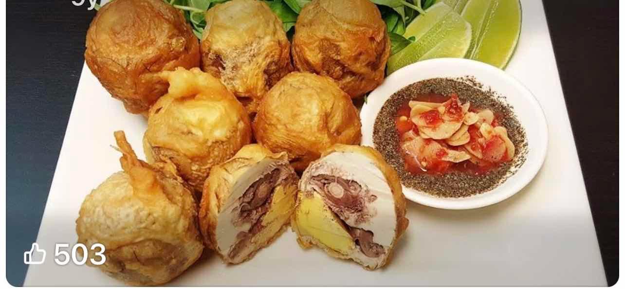 ពងទាបំពង ចានតូច