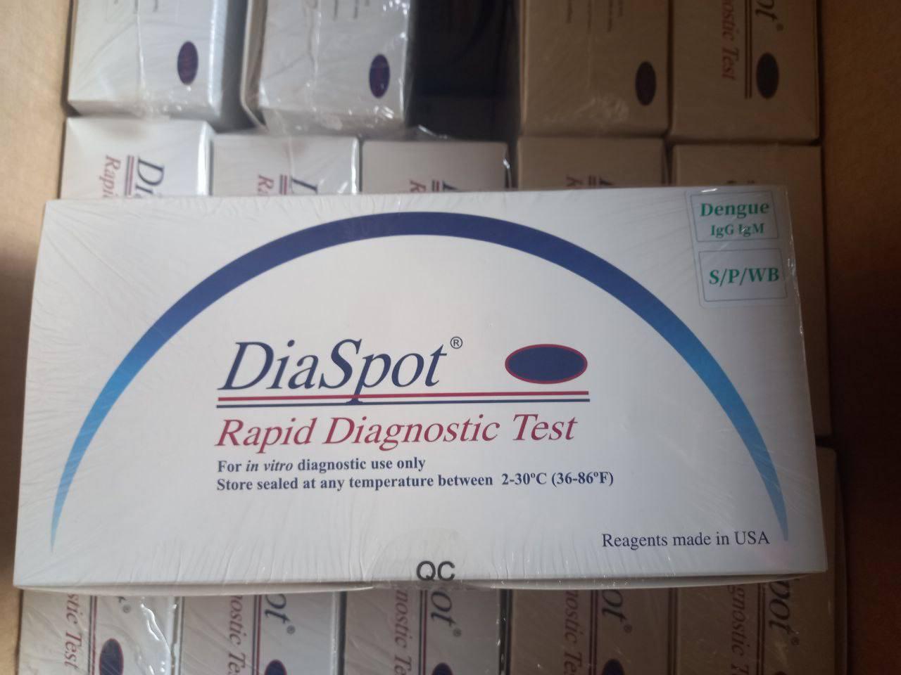 Diaspot Rapid Test Dengue IgG IgM