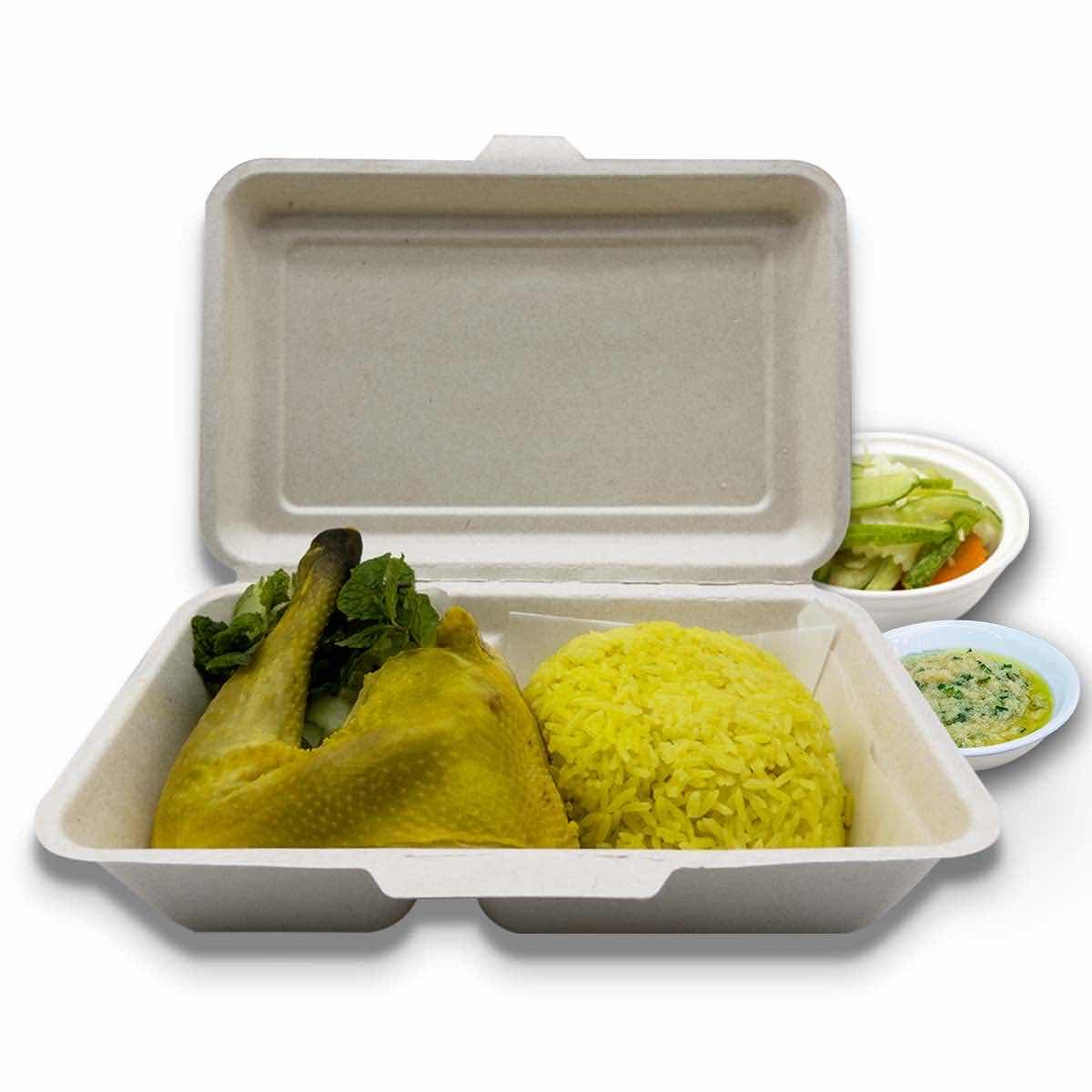 បាយមាន់ហៃណាំ (Hainanese Chicken Rice)