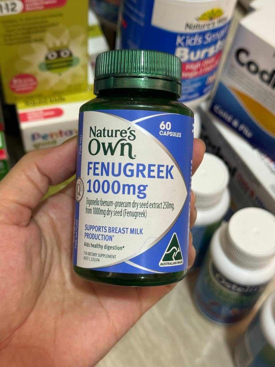 Nature’s Own Fenugreek 1000mg