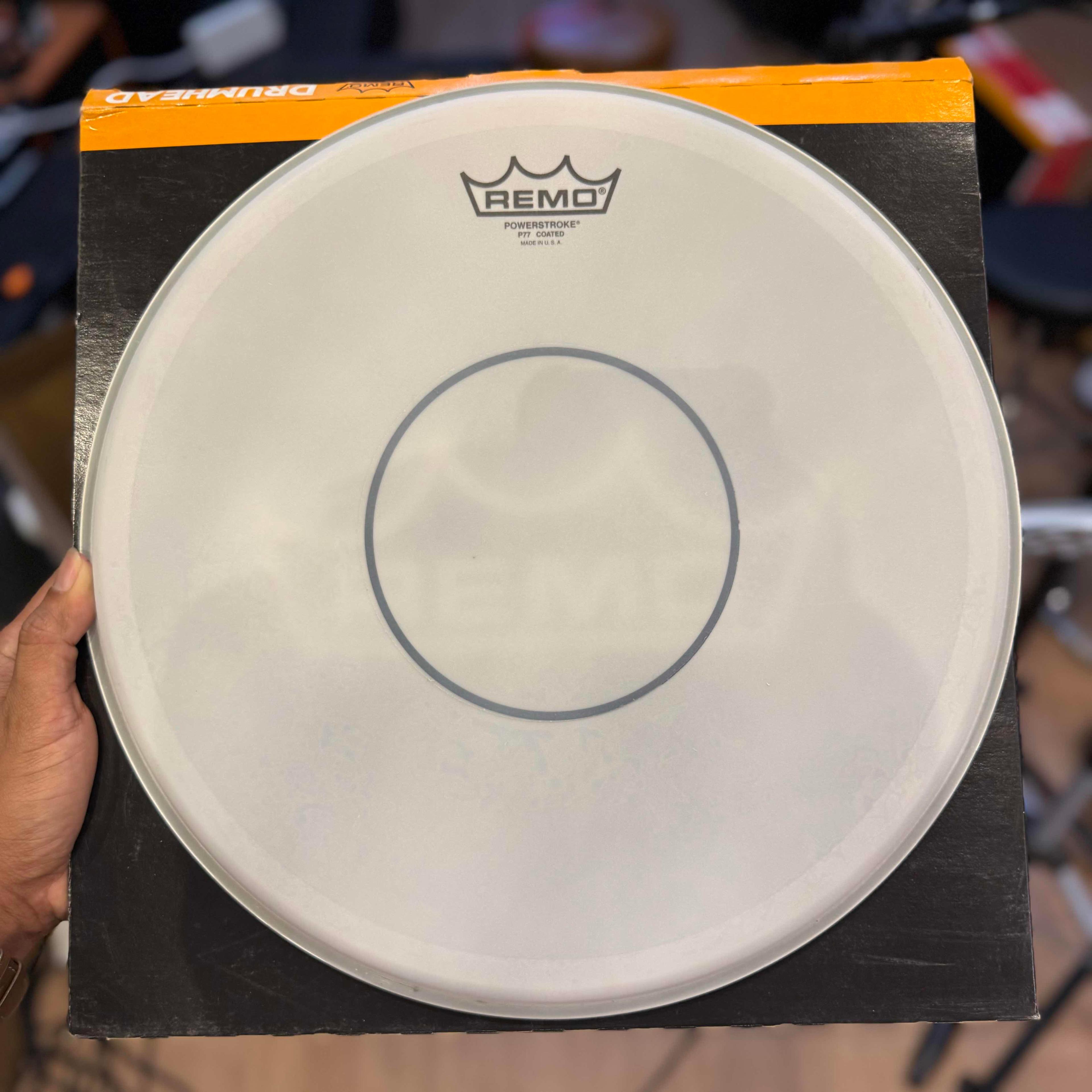 ស្បែកស្នែ Remo Powerstroke coated 14"