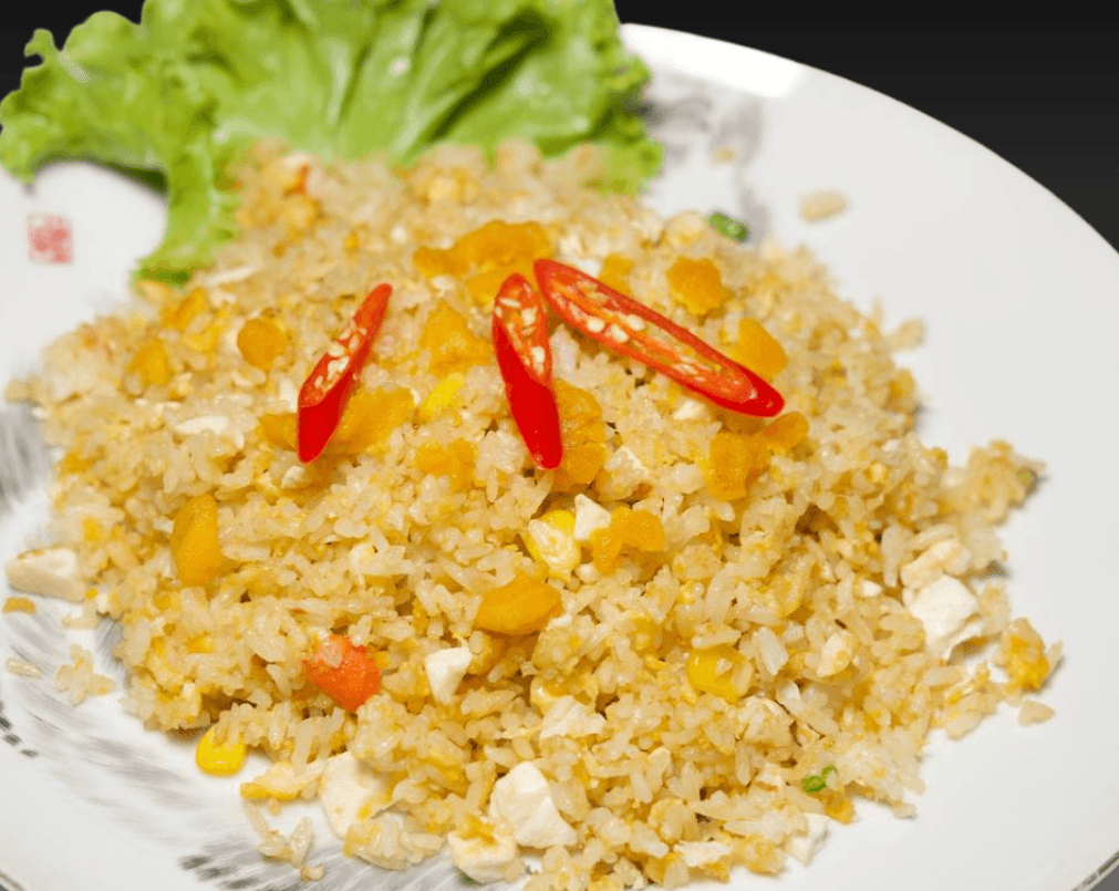 បាយឆាពងទាប្រៃ