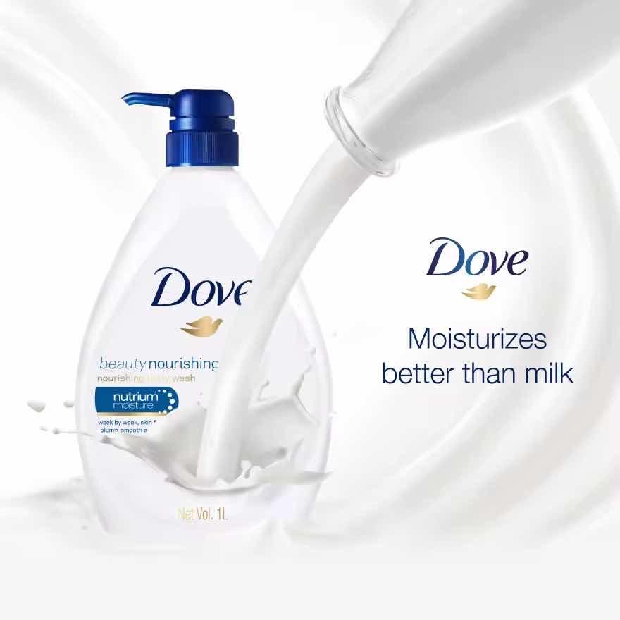 Dove ដុសខ្លួនដប ធំ 