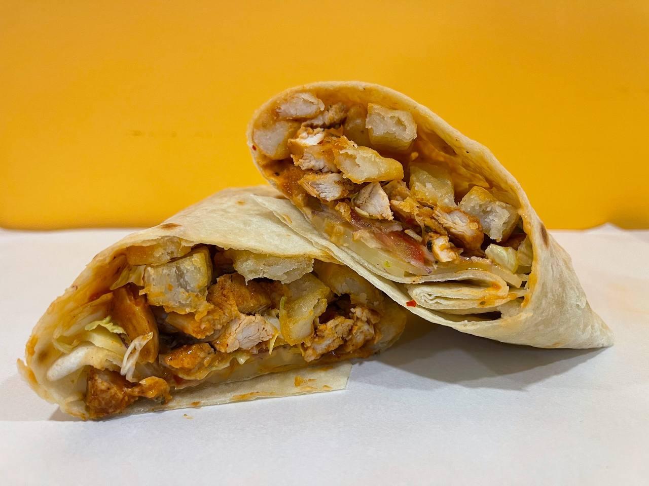 French Fried Chicken Wrap