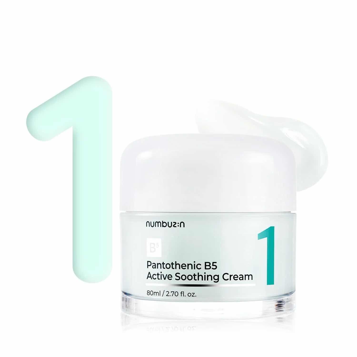 Numbuzin - Pantothenic B5 Active Sooting Cream ( 80ml ) 
