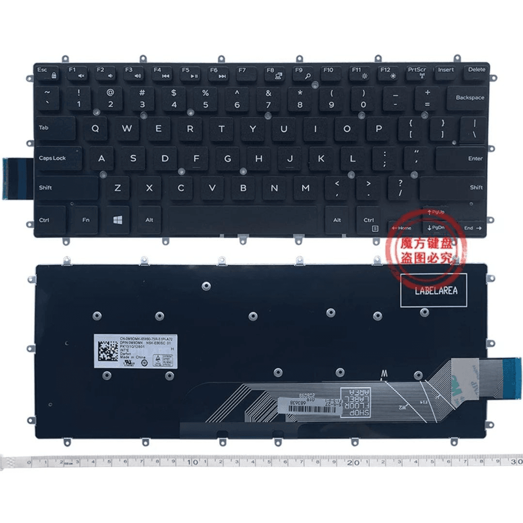 Keyboard Laptop Dell Latitude 3490 E3490 L3490 5379 7580 P89G