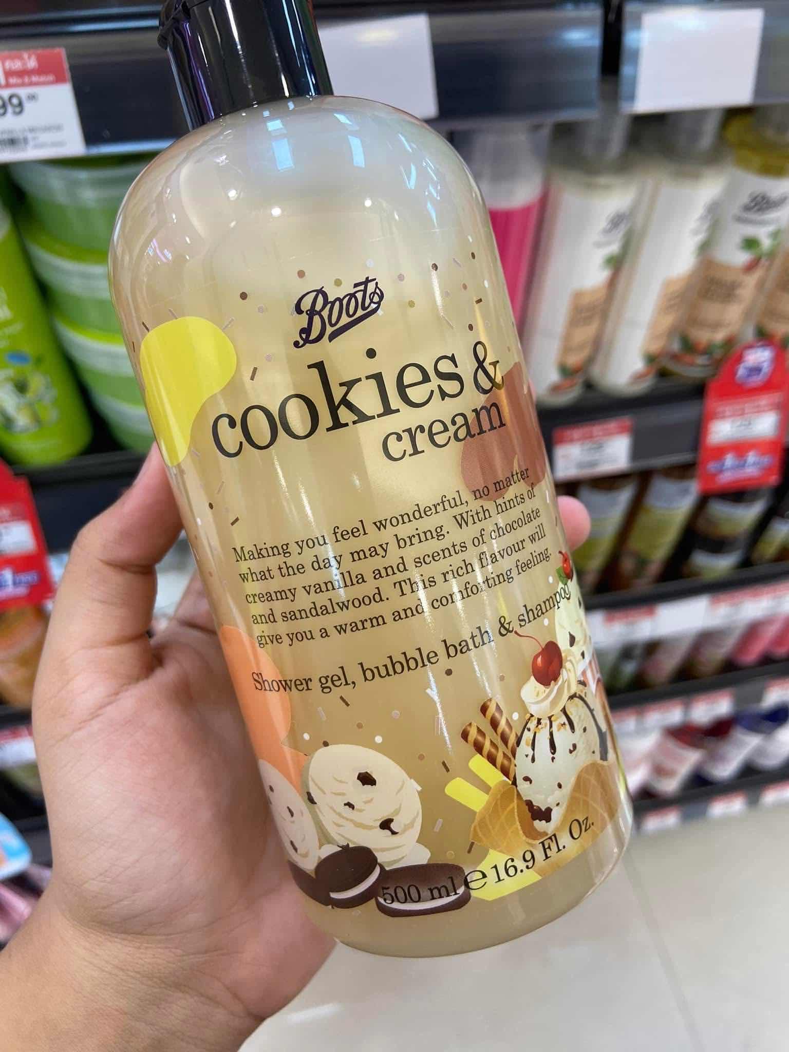 Boots Cookie Cream - Shower Gel