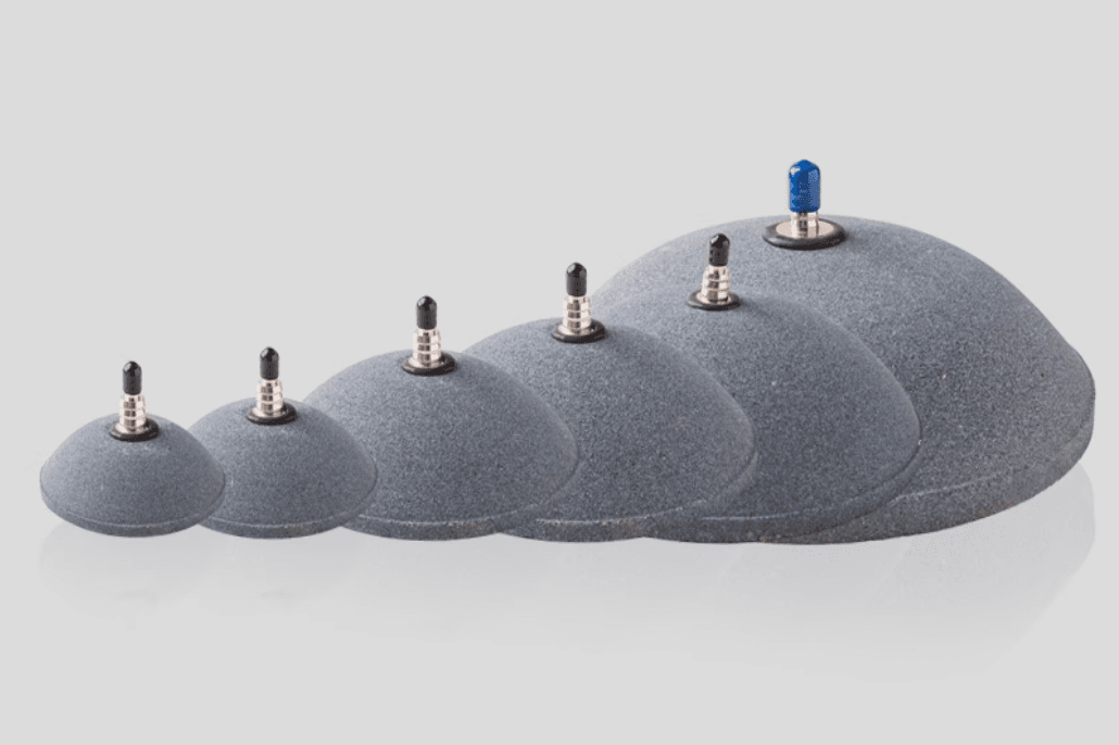 Size ø120×50mm, ø150×50mm, ø200×80mm