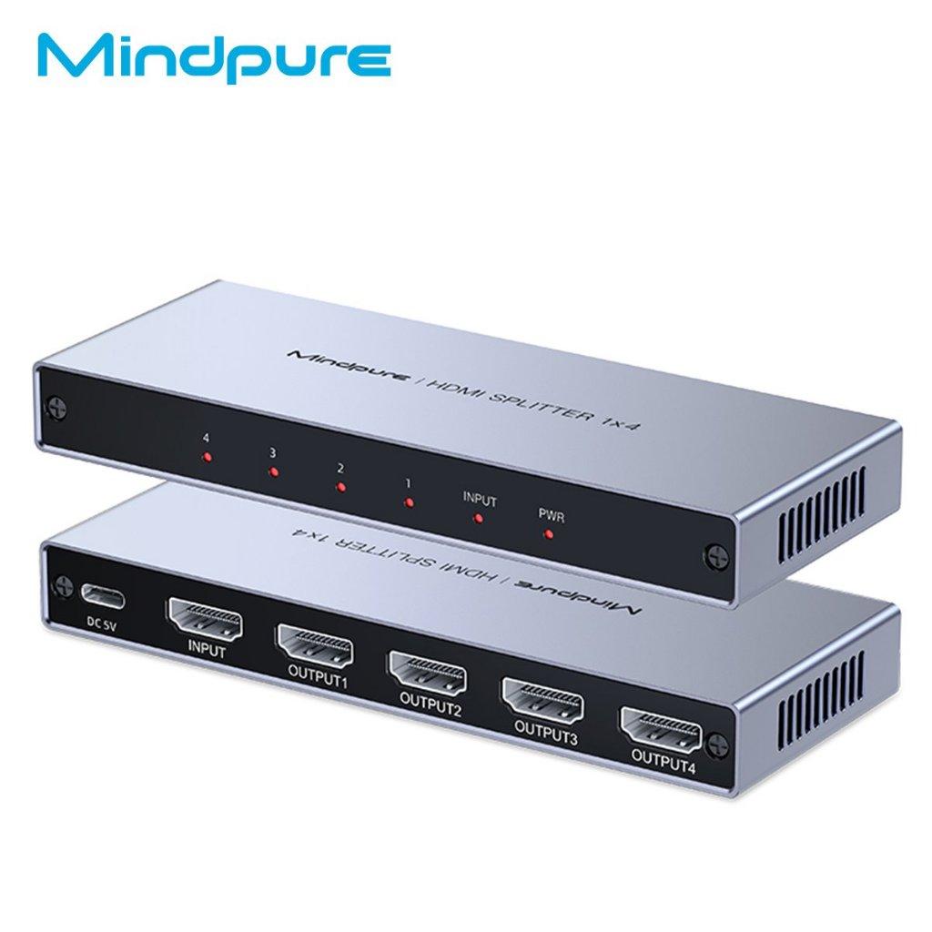 MINDPURE HDMI Splitter 1X4 30Hz 4K