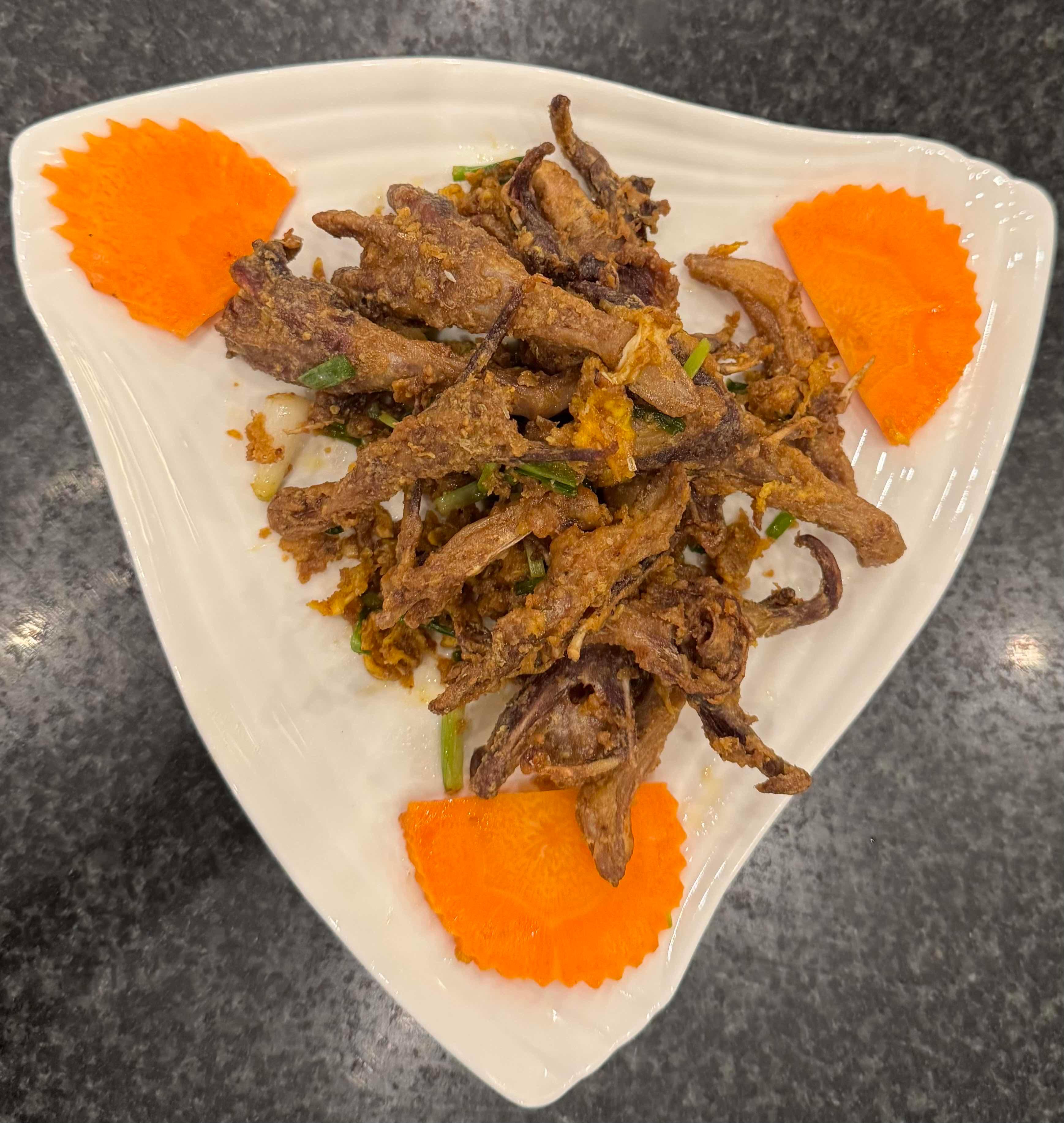 អណ្តាតទាឆាពងទាប្រៃ