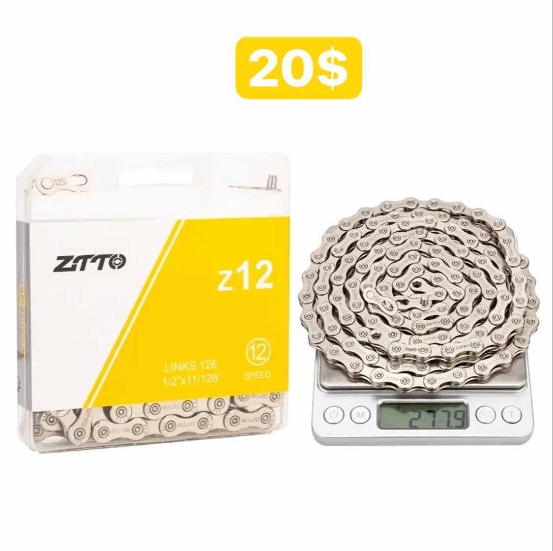 ច្រវ៉ាក់ ZTTO ទឹកប្រាក់ 12លេខ