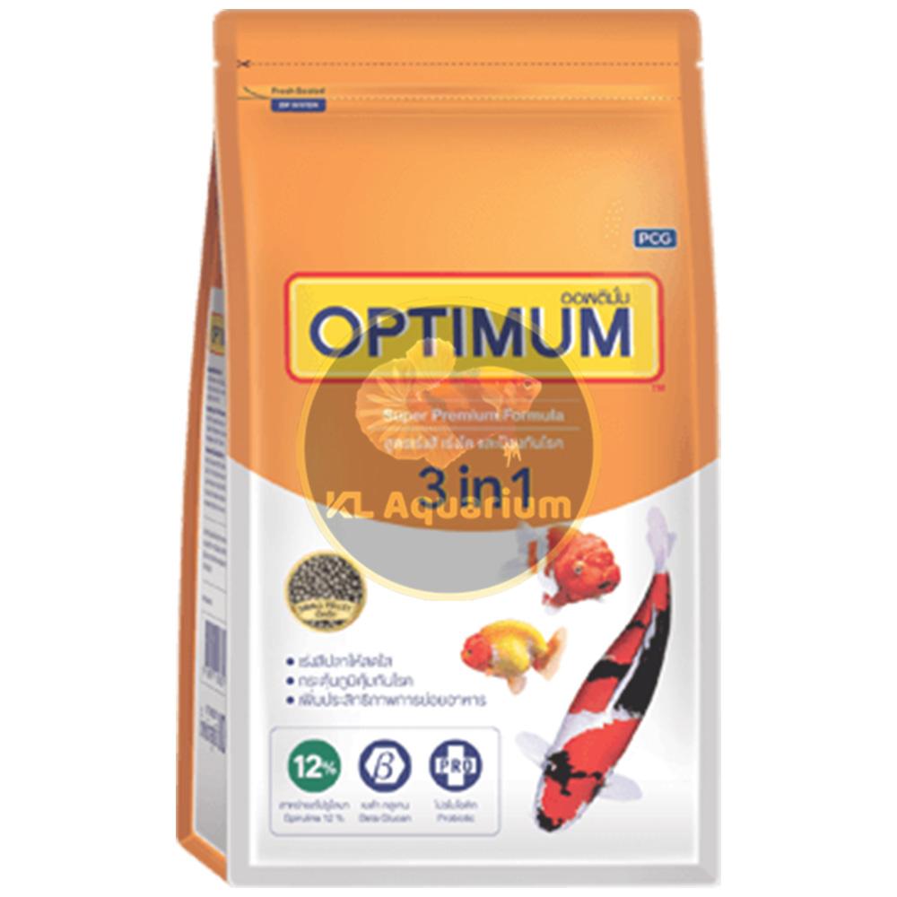 ចំណីត្រី Optimum 3 in1 12% (400g)
