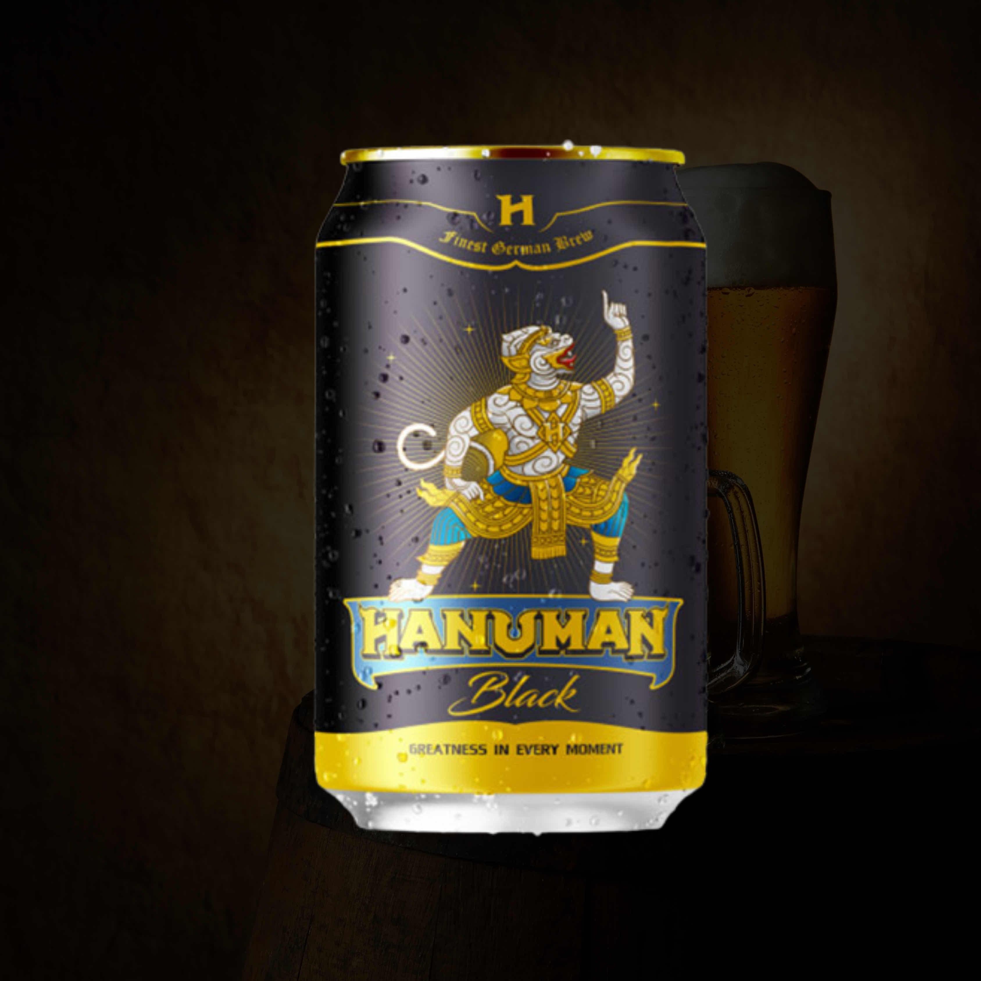 Hanuman Black Can