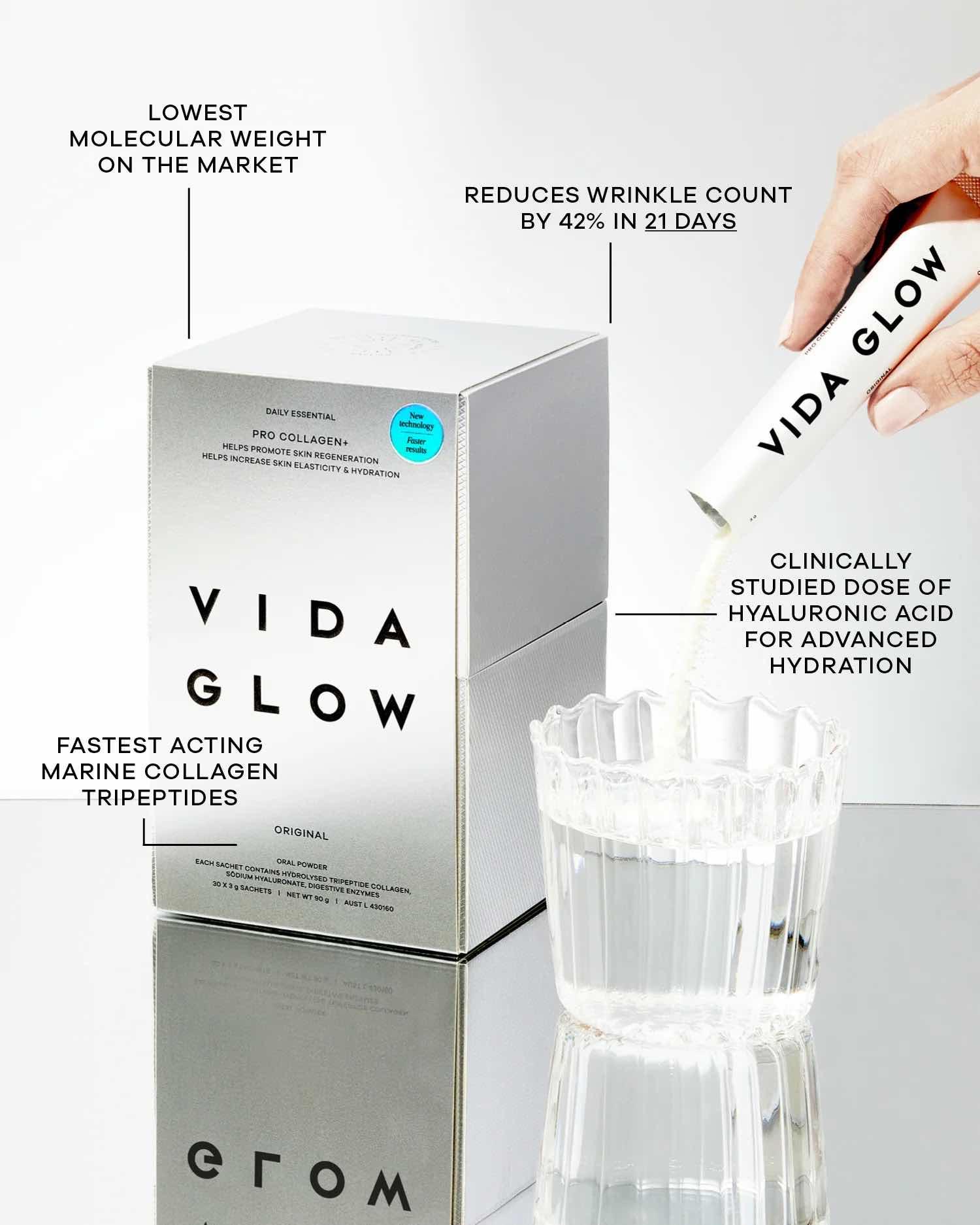 Vida Glow Pro Collagen+ ( 30 starch ) 