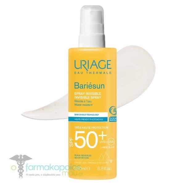URIAGE BARIESUN INVISIBLE SPRAY SPF50+ 200ml