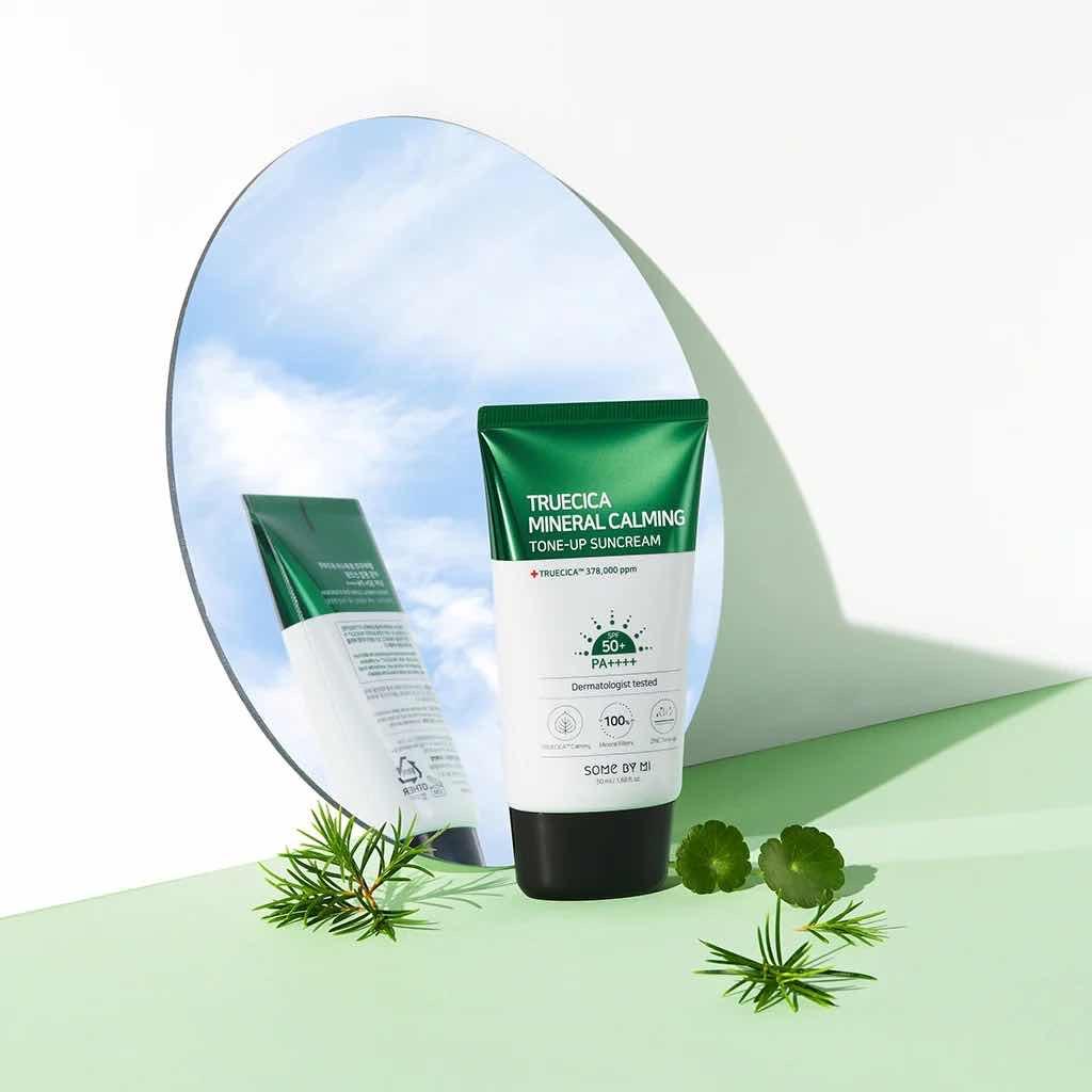 Some By Mi True Cica Mineral Calming Tone Up Suncream 