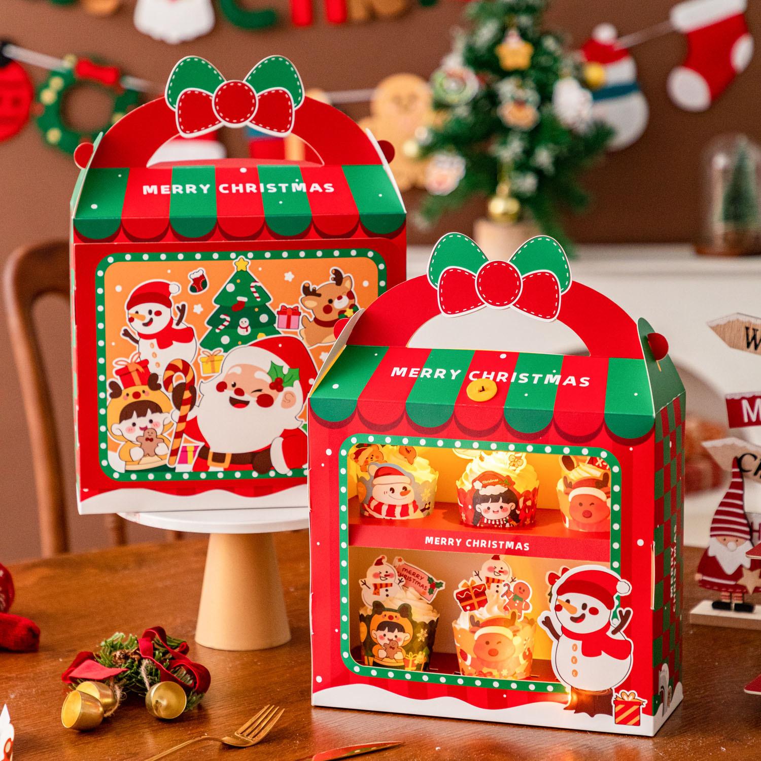 Christmas CupCake Box