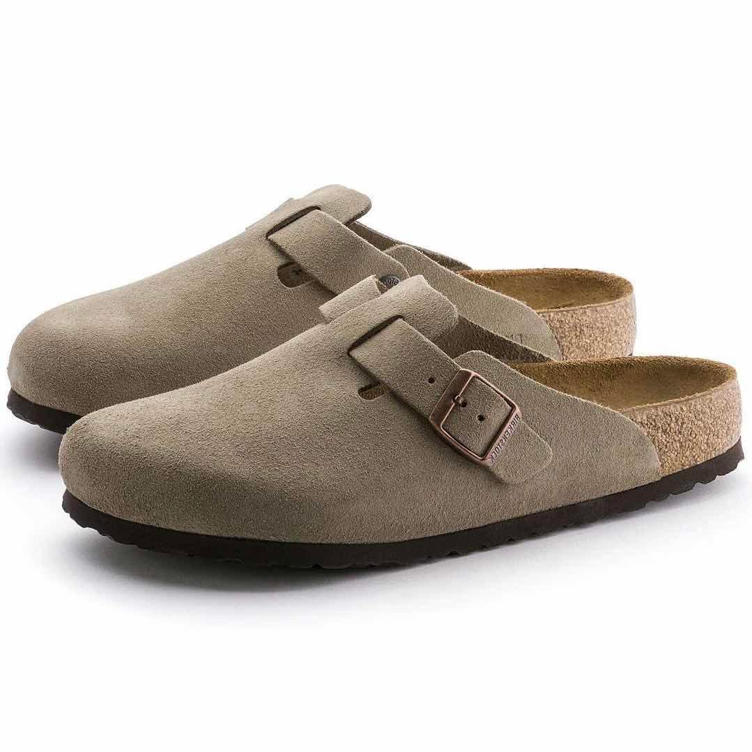 Birkenstock Boston Footbed Taupe 