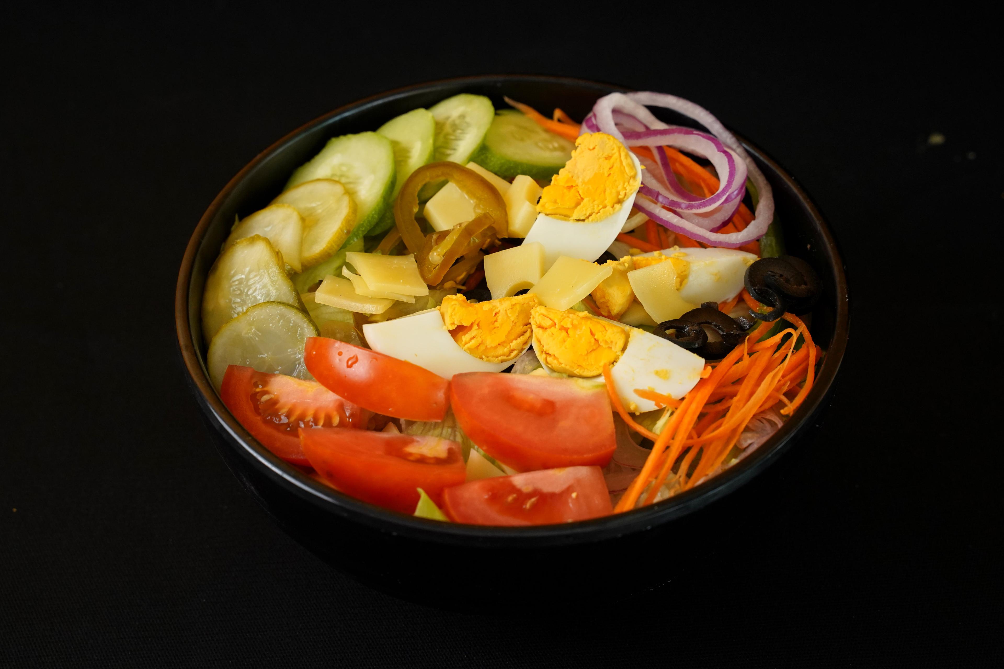 Egg Salad (សាឡាត ពងមាន់ស្ងោ)