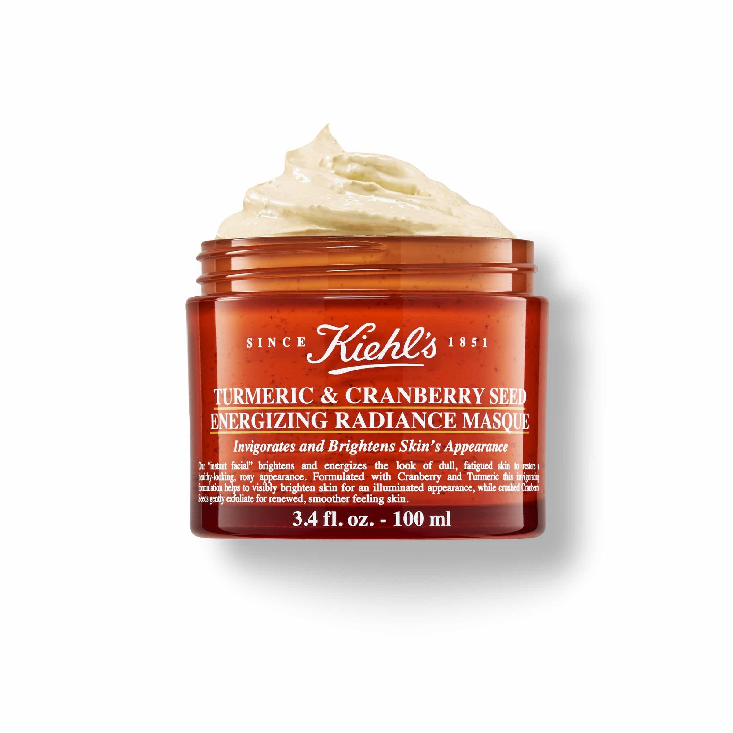 Kiehl tumeric & cranberry seed mask  