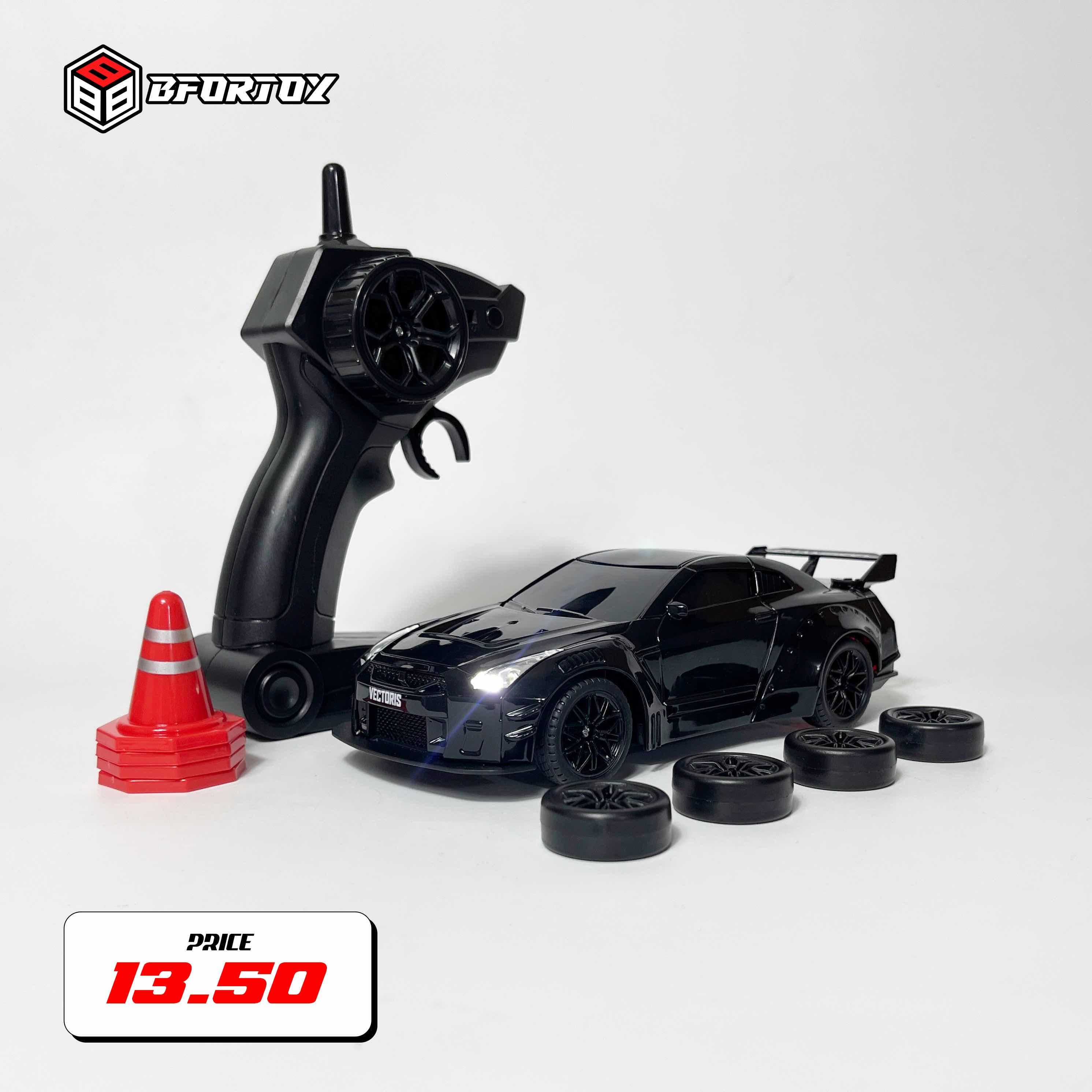 ឡានបញ្ចា Drift Rc ទំហំ 1/24 Nissan GTR R35